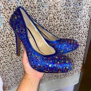 Sparkly heels (used )
